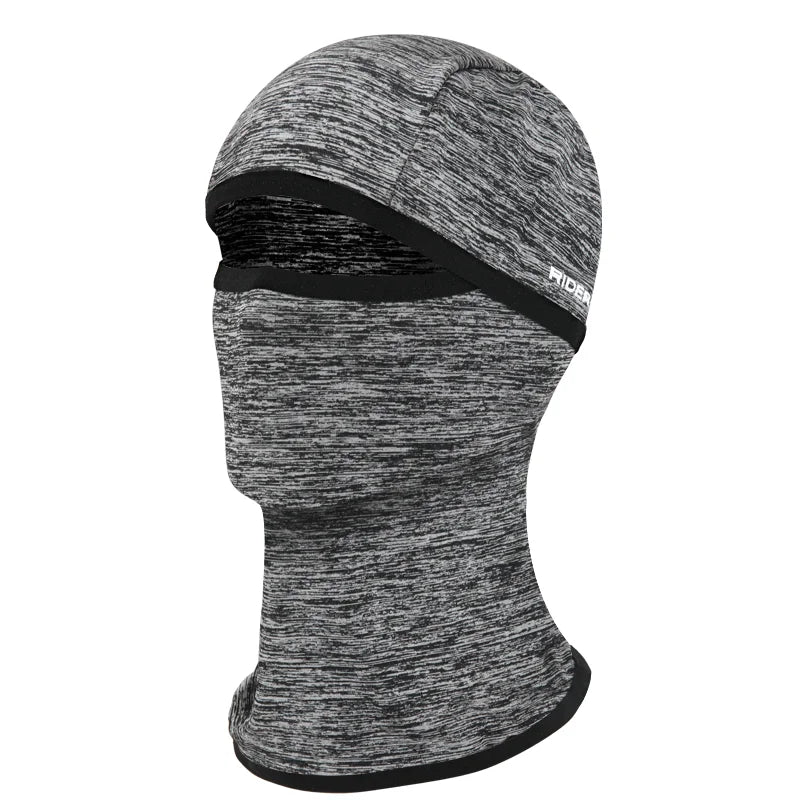 Summer Cycling Full Face Mask Balaclava Sun Protection Breathable Bike Cap Ice Silk Cool For Fishing Hiking Outdoor Riding Cap