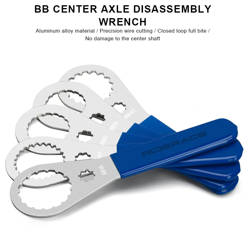 Bike Bottom Bracket Wrench BB Bottom Bracket Installation Removal Tool 39/41/44/46/49mm For Shimano BBR9000 SRAM IXF DUB BSA30