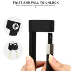 Portable Bicycle Lock Foldable High Security Anti-Theft Bike Chain Lock For Scooter Electric E-Bike Motorcycle MTB Accessories