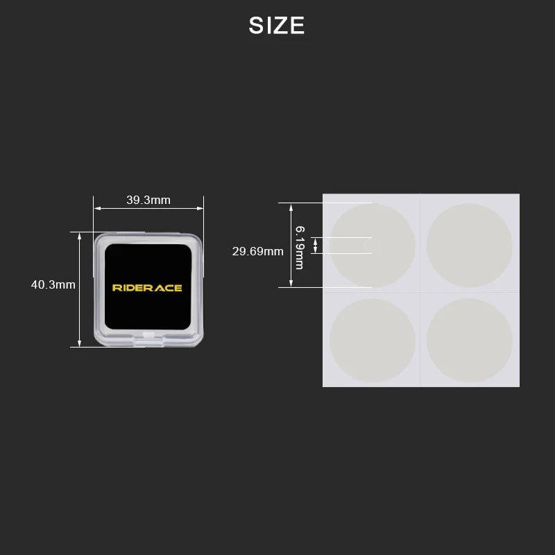 10Pcs Bicycle Valve Protective Sticker Presta Mountain Road Bike Valve Tube Tire Gasket Rim Gas Air Nozzle Glue Sealing Pad