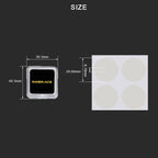 10Pcs Bicycle Valve Protective Sticker Presta Mountain Road Bike Valve Tube Tire Gasket Rim Gas Air Nozzle Glue Sealing Pad