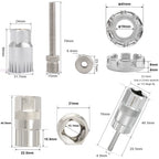 Bicycle Repair Tool Kits Flywheel Removal MTB Chain Breaker Cutter Crank Puller Cassette Bracket Extractor Bike Repair Tool Sets