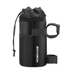 Bicycle Bag Bike Water Bottle Bag Multi-Function Portable Carrier Pouch Insulated Kettle Bag Outdoor Riding Handlebar Bag