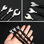 Bike Spokes Wrench Carbon Steel Mountain Road Bicycle Wheel Rim Spanner Adjustment Correction Installation Tool MTB Repair Tool