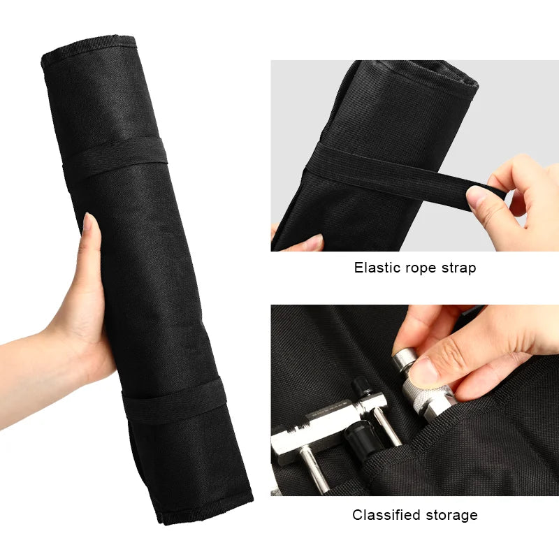 Bike Repair Tool Sets Professional High Quality Bicycle Installation Disassembly Repair Tool MTB Tire Repair Tool Rubber Strips