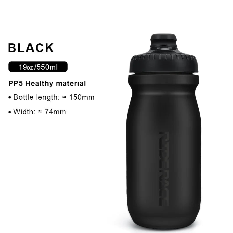 550/650ML Bike Water Bottle High-Quality PP5 Taste-Free Outdoor Sports Large Capacity Squeeze Bicycle Kettle Cycling Drink Cup