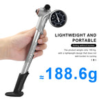 300PSI High Pressure Bicycle Pump With Gauge For Fork Suspension Shock Absorber Bike Air Inflator Hand Pump Schrader Valve