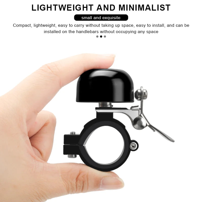 Bicycle Bell Clear Loud Sound Retro Classical MTB Mountain Bike Handlebar Ring Horn Safety Warning Alarm Cycling Accessories