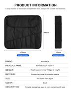 Bike Repair Tool Sets Professional High Quality Bicycle Installation Disassembly Repair Tool MTB Tire Repair Tool Rubber Strips