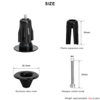 Bicycle Handlebar End Plugs Caps Aluminum Alloy Lightweight Bar End Plugs Road Mountain Bike Handlebar Caps Cycling Accessories