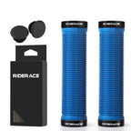 1Pair Bicycle Handle Bar Grips MTB Mountain Bike Handlebar Cover Non-Slip Ergonomic Double Locking Ring Cycling Accessories