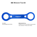 Bicycle DUB BB Bottom Brackets Wrench 44/46mm 16 24 Notch Bike Bottom Bracket Install Repair Tool For Shimano BBR60 MT800 MT9100