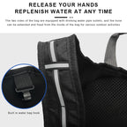 Bicycle Bag Climbing Hydration Backpack Foldable Bike Water Bag Waterproof Breathable Outdoor Cycling Portable Climbing Pouch