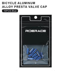 10Pcs Bicycle Tire Valve Cap Ultralight Aluminum Bike Tube Tyre Gas Nozzle Cover For FV Presta Valve Dustproof Protector Cap
