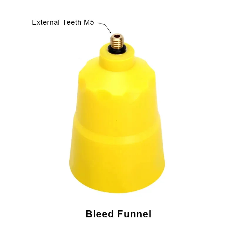 Bicycle Hydraulic Disc Brake Bleed Funnel Adapters With Funnel Bike Conversion Road Hand Shift Repair Tools For Shimano SLX/XTR