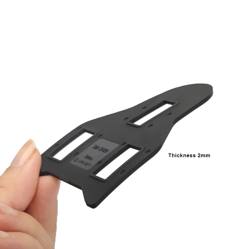 Road Bike Lock Pedal Shims SH20 SPD-SL Bicycle Shoe Self Lock Adjustable For KEO 1/2mm Cycling Lock Pedal Cleat Gasket Adapter