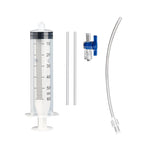 Bicycle Tubeless Tire Liquid Injection Tool 60ML Syringe Presta Valve Core Removal Tool MTB Road Bike Tire Fluid Injection Tool