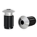 1 Pair Bike Handlebar End Plugs Multi-Color Aluminum Alloy Mountain Road Bicycle Handlebar Grips Plugs Caps MTB Accessories