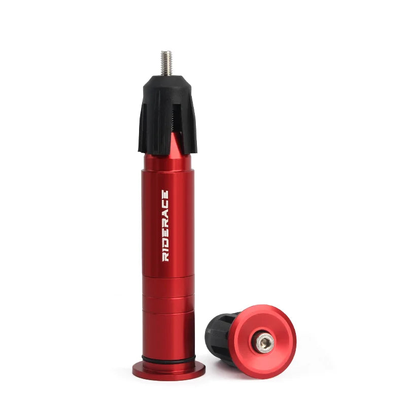 Bicycle Tubeless Tyre Fast Repair Kit With Handlebar Plugs Hidden Tool MTB Bike Tire Punctur Sealant Rubber Stripe Drill Tool