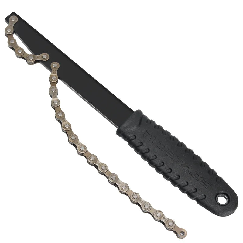 Bicycle Flywheel Removal Tool Kit 2 In 1 Cassette Freewheel Flywheel Remover Sprocket Extractor 12 Teeth Bike Chain Repair Tools