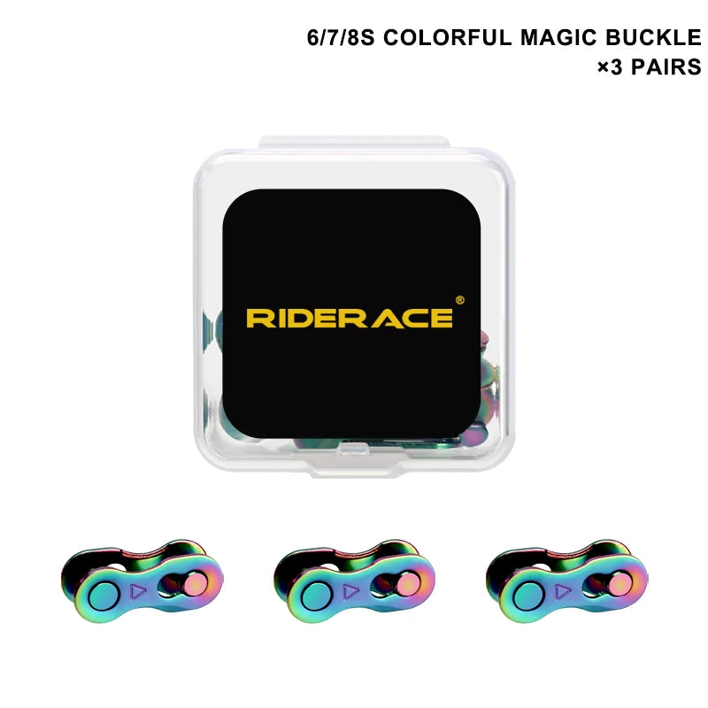 3 Pairs Bicycle Chain Connector Lock Quick Link For Road Bike Buckle Joint Magic Buckle MTB Cycling Parts 6/7/8/9/10/11/12 Speed