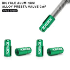2/4/Pcs Bicycle Tire Valve Cap Aluminum Alloy MTB Road Bike Tube Tyre Gas Nozzle Cover For Fv Presta Valve Dustproof Protector
