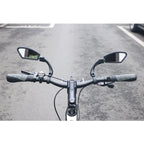 Bicycle Rearview Mirror 360 Degree Rotatable Clear Wide Range Bike Handlebar Mirror For Electric Scooter Cycling Accessories