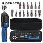 Professional Digital Torque Wrench Set 1/4" 1-20Nm Dual Direction Adjustable Portable Bike Allen Key Tool Screwdriver Hand Tools