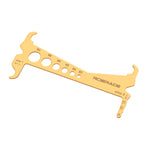 Bike Chain Wear Indicator Ruler Stainless Steel Bicycle Chain Wear Indicator Checker Cycling Chain Replacement Repair Tools