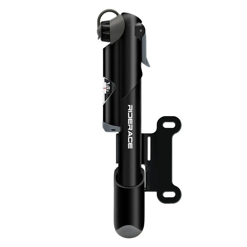 Mini Portable Bicycle Pump With Gauge Bike Hand Air Pump Outdoor Riding Cycling Hand Tire Air Inflator For Presta Schrader Valve