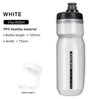 620ML Bike Water Bottle PP Dual Layer Insulated Thermal Cup Bicycle Bottle Portable Squeeze Drinking Outdoor Riding Sport Kettle