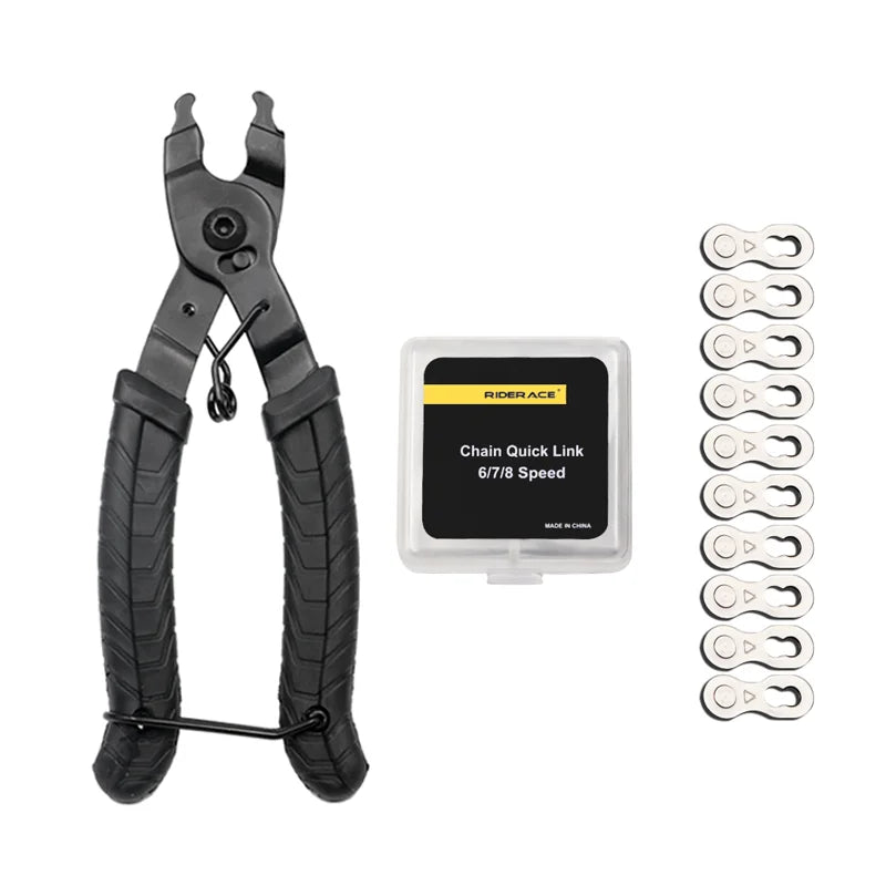 Bike Repair Tool Kit Bicycle Chain Breaker Splitter Cutter Chain Wear Checker For 6/7/8/9/10/11/12 Speed Joint Magic Buckle