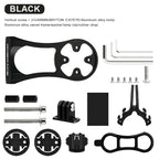 Bicycle Computer Holder Bike Headlight Mount Computer Bracket For Garmin Bryton GPS GoPro Sport Cam Flashlight Holder Heart Rate