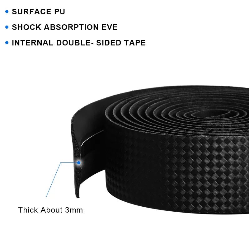 Road Bicycle Handlebar Tape Comfortable Soft PU+EVA Material Bike Handlebar Tape Non-Slip Shock Absorbing Belt Racing Wrap Tape