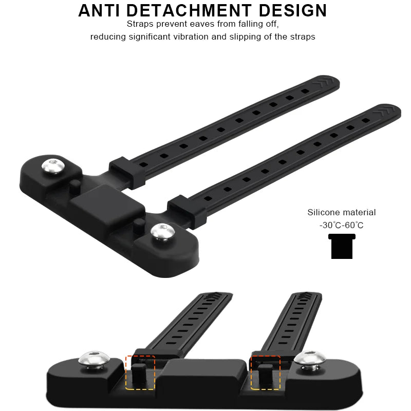 Bicycle Bottle Holder Mount Adapter Anti-Slip Adjustable Bike Water Bottle Stand Adapter Multifunctional For Seatpost Tube/Frame