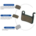 Ceramic Bicycle Hydarulic Disc Brake Pads For Shimano A01S M06 M07 M975 MTB Bike Brake Pad Wear-Resistant Disc Brake Pads