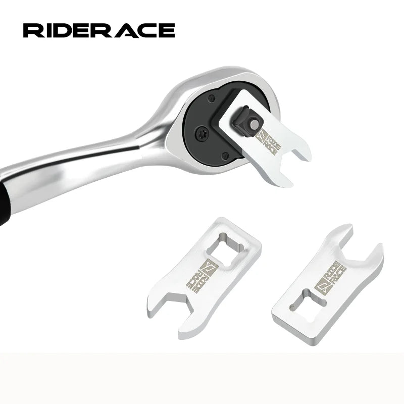 Bicycle Torque Wrench 8Mm Opening Head Bike Disc Brake Cable Spanner Screw Remover For 1/4 Head Wrench Cycling Repair Tool