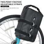 New Bicycle Fork Bag Waterproof Bike Front Fork Bag Aluminum Alloy Front Fork Shelf Portable Cycling Rear Seat Trunk Pannier