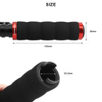 Bicycle Handlebar Cover High-Density Sponge Aluminum Alloy Lock Ring Mountain Bike Grip Ultraight Soft Anti-Skid Shock-Absorbing