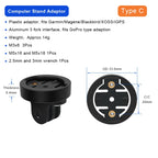 Bicycle Computer Holder Base Bike Gopro Camera Mount Holder Bracket Adapter Cycling Headlight Bracket Convex Male Buckle Parts