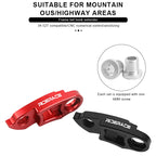 Bicycle Rear Derailleur Hanger Extension Aluminum Alloy Bike Frame Gear Tail Hook Extender Converter Extension Adapter 34-52T