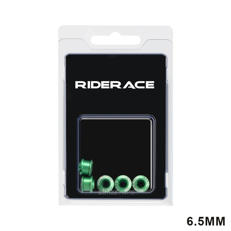 5Pcs Bicycle Chainwheel Screws Double/Single Chainring Bolts Dental Plate 6.5/8.5mm Disc Screws Road Crankset Bolt&Nut Set