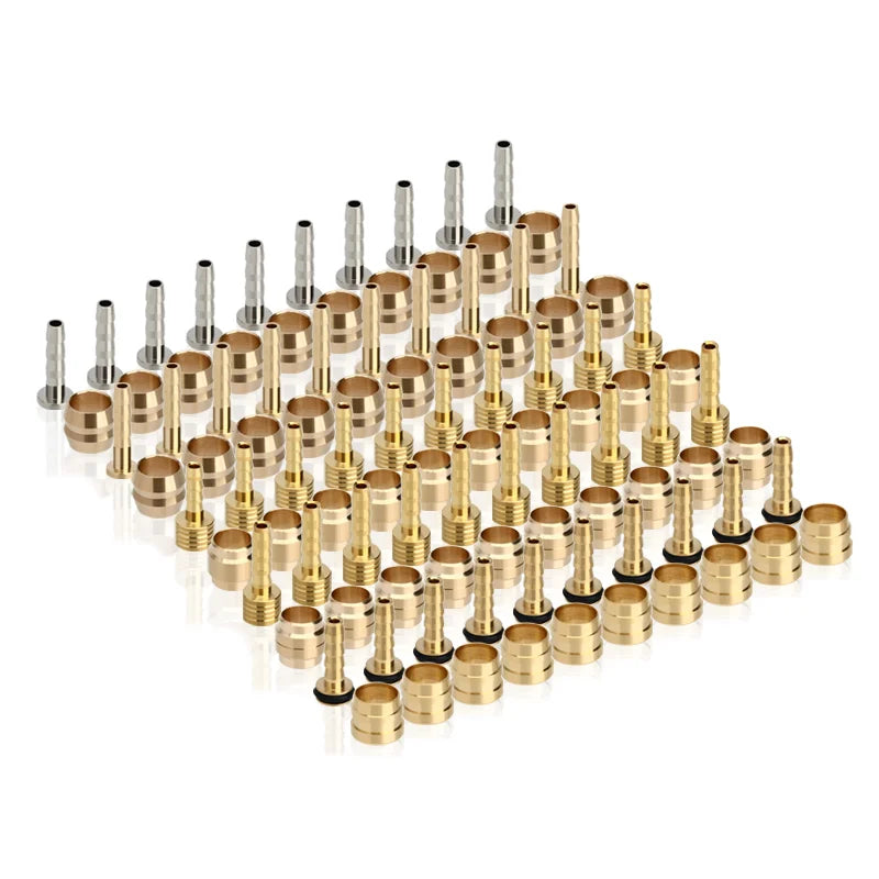 50 Set Bicycle Brake Olive Alloy Bike Hydraulic Disc Brake Needle Olive Connect Inserts For SHIMANO BH90 BH59 SRAM MAGURA TEKTRO