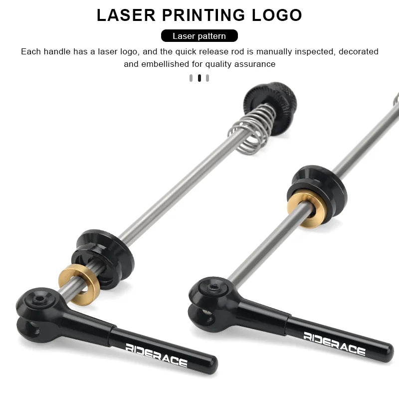 Ultralight Bicycle Quick Release Skewer Lever Titanium Ti Skewer MTB Road Bike Wheel Hub QR Skewers Security Cycling Accessories