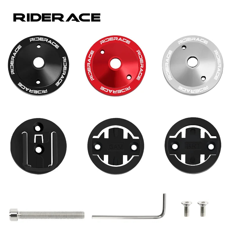 Bike Computer Holder Stem Top Cap GPS Speedometer Mount Bracket Bicycle Stopwatch Fixed Holder Base For Garmin Bryton CatEye