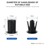 Bicycle Handlebar End Plugs Adjustable Expanding Mountain Road Bike Bar End Plug MTB Grips End Cap Cycling Handlebar Accessories