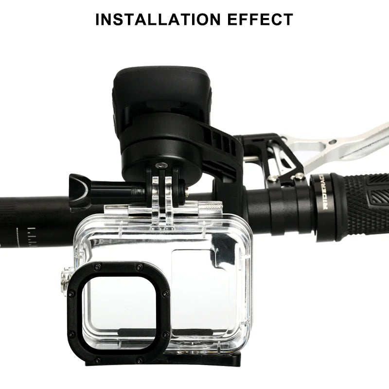 Bicycle Computer Base Adapter Mount Bike Computer Camera Mount For Garmin Edge Gopro Bracket Light Holder MTB Accessories