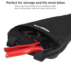 Bicycle Front Tube Frame Bag Waterproof Wear Resistance Riding Storage Bag Mountain Bike Triangle Pouch Cycling Accessories