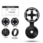 Bike Computer Mount For Garmin Edge Bryton Cateye Bicycle Headset Top Cap Stopwatch Speedometer Mount Bracket MTB Accessories