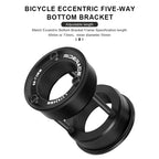 Bike Bottom Bracket Conversion Kit Bicycle Eccentric Bottom Bracket Bb68-73mm Adjustable American To Euro Cycling Crankset Part
